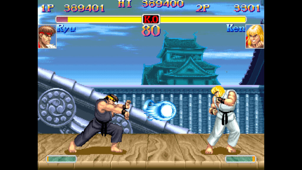 Hyper Street Fighter II screenshot