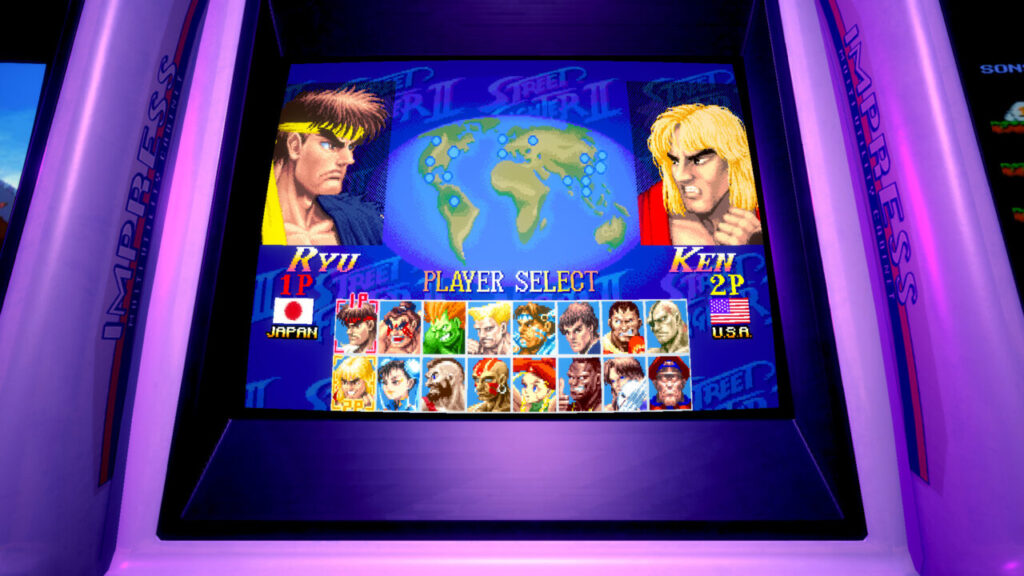 Hyper Street Fighter II screenshot