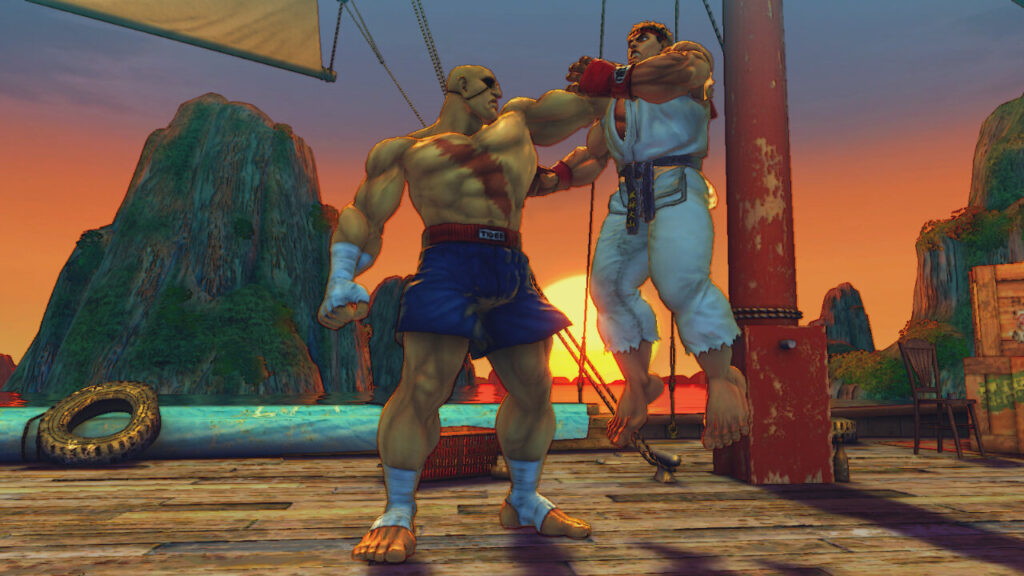 Street Fighter IV screenshot